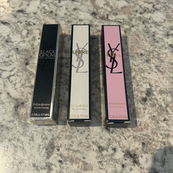 Yves Saint Laurent Women's Fragrance Set - Mon Paris, Libre, Black Opium - Picture 2 of 2